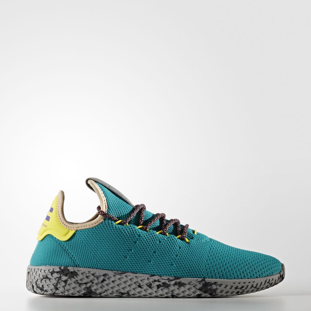 Adidas Pharrell Williams Tennis Hu - Originals γυναικεια - Τυρκουάζ/Μωβ/Μαυρα,Μέγεθος: EU 36 – 54 2/